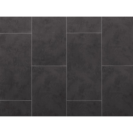 Newage Products Stone Composite 600 sqft 12in x 24in LVt Bundle, Slate Grey 12459